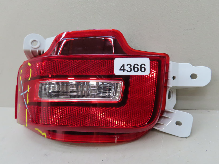 2020-2022 HYUNDAI PLAISADE REAR LEFT DRIVER SIDE BACKUP LIGHT REFLECTOR OEM