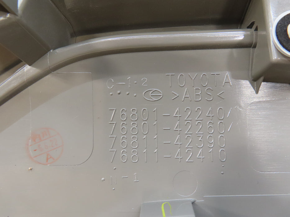 2021-2024 TOYOTA RAV4 REAR FINISH PANEL TRIM MOLDING OEM
