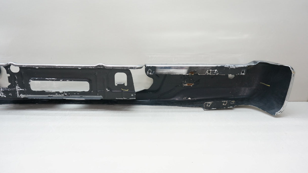 2024-2025 FORD F-150 REAR CHROME METAL BUMPER COVER PANEL OEM RL3417A984