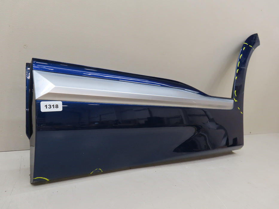 2020-2023 HYUNDAI SANTA FE REAR LEFT DRIVER SIDE DOOR MOLDING OEM