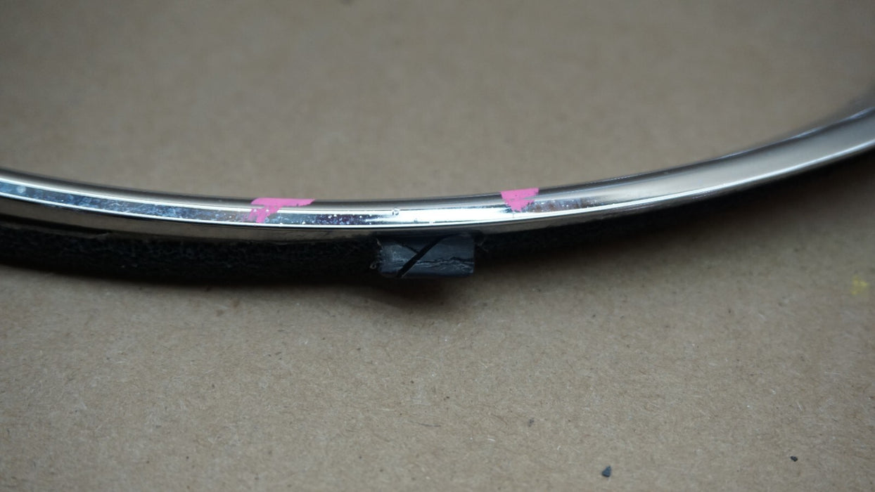 2013-2015 BENTLEY CONTINENTAL GT PASSENGER SIDE HEADLIGHT CHROME TRIM RING OEM