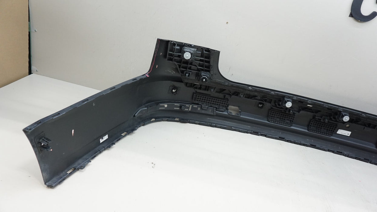 2019-2020 AUDI A8 QUATTRO REAR BUMPER COVER PANEL W/ SENSOR HOLE OEM 4N0807511