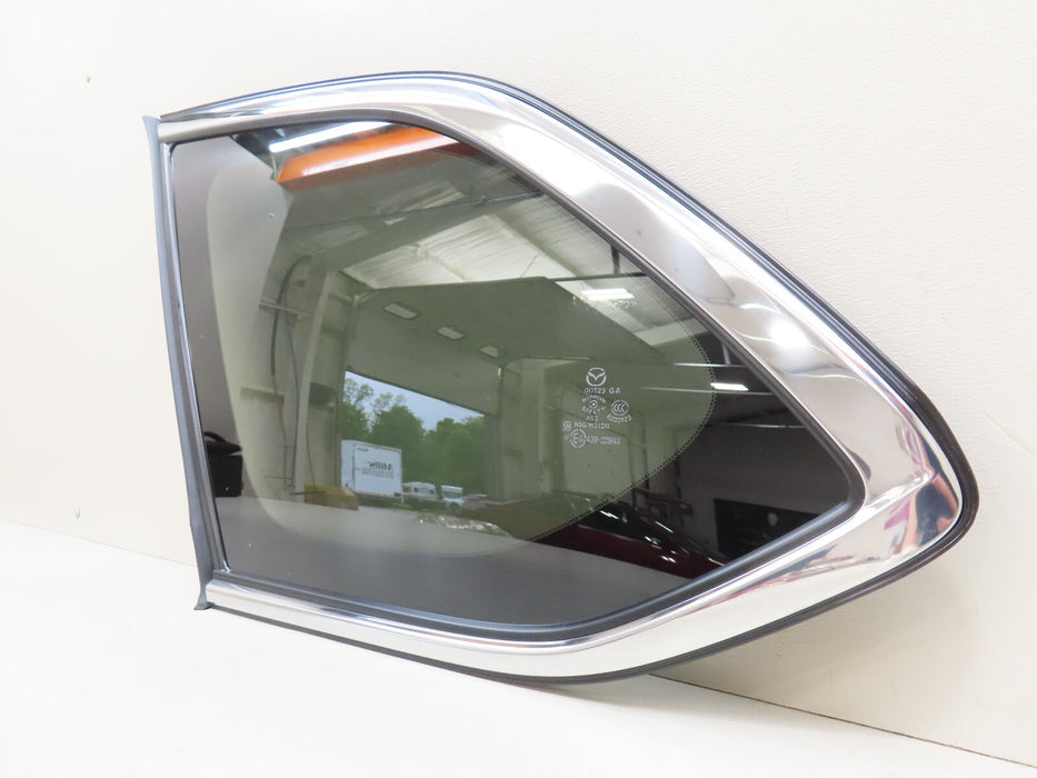 2016-2023 MAZDA CX9 CX-9 REAR LEFT DRIVER SIDE QUARTER GLASS OEM
