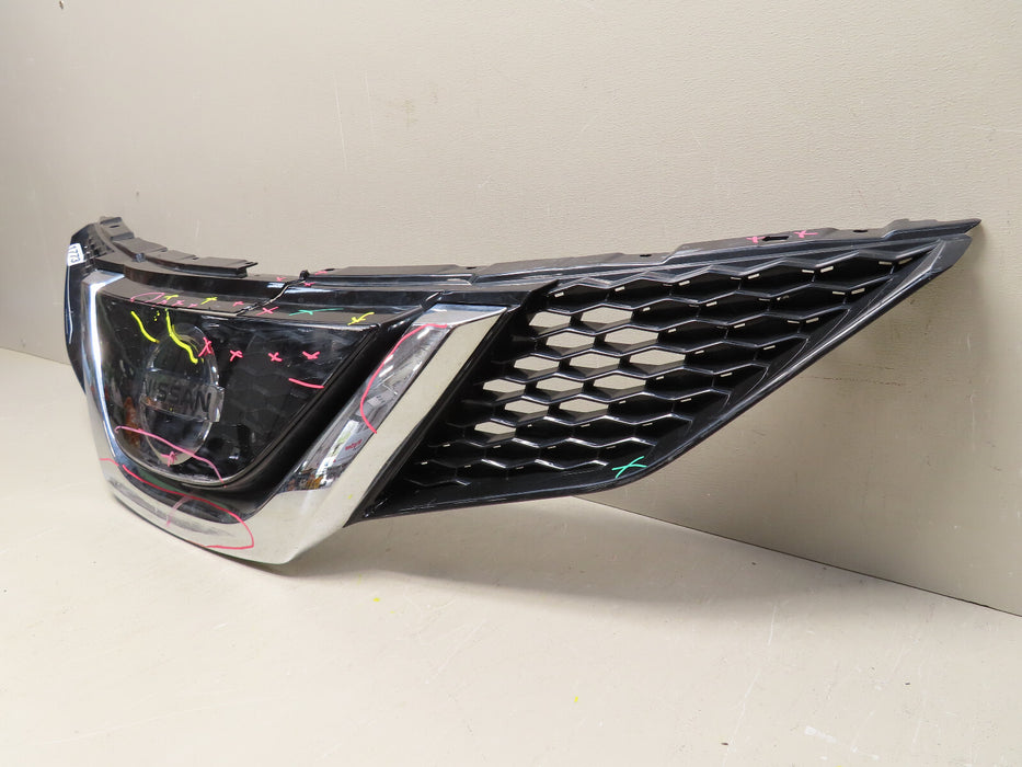 2017 2018 2019 NISSAN ROUGE FRONT UPPER RADIATOR GRILLE GRILL OEM 62310 6MD5A