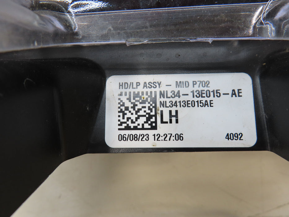 2021-2023 FORD F150 F-150 FRONT LEFT DRIVER  HEADLIGHT LED QUAD OEM NL34-13E015