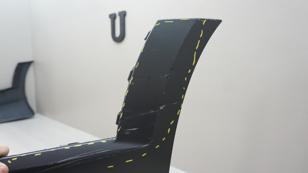 2016-2020 VOLVO V90 CROSS COUNTRY REAR LOWER BUMPER COVER OEM