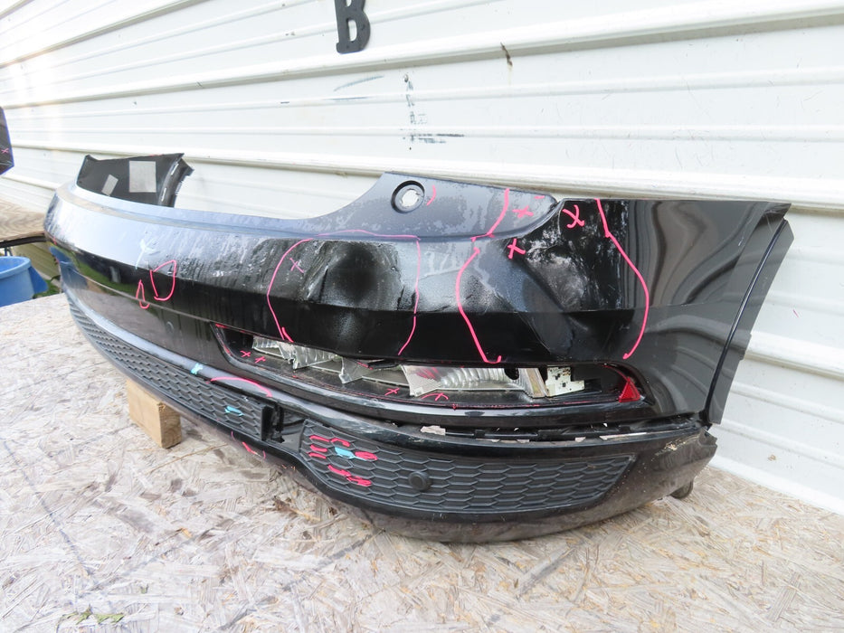 2016-2018 AUDI Q3 S-LINE REAR BUMPER COVER W/ PDC SENSOR HARNESS OEM 8U0807385C