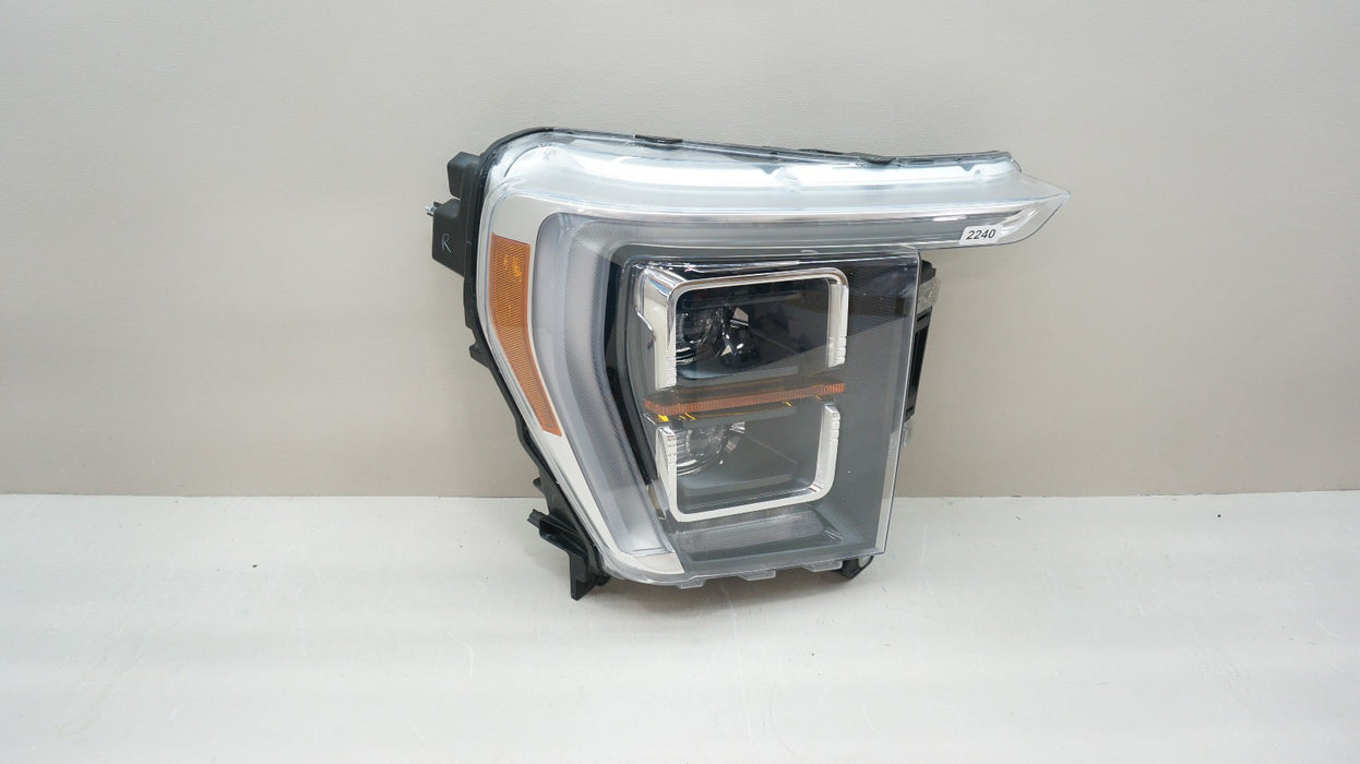 2021-2023 FORD F-150  F150 FRONT RIGHT PASSENGER SIDE LED HEADLIGHT OEM