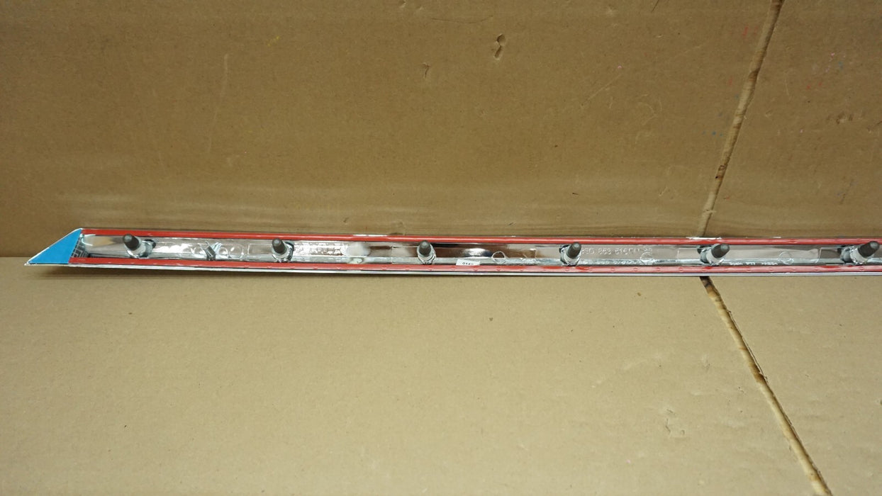 2020 BENTLEY GT RIGHT DOOR TRIM MOULDING CHROME OEM 3SD 853 516 G 20