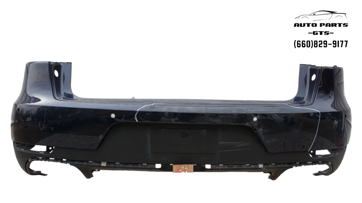 2015-2018 PORSCHE MACAN REAR BUMPER COVER PANEL W/ VALANCE 95B807421L OEM