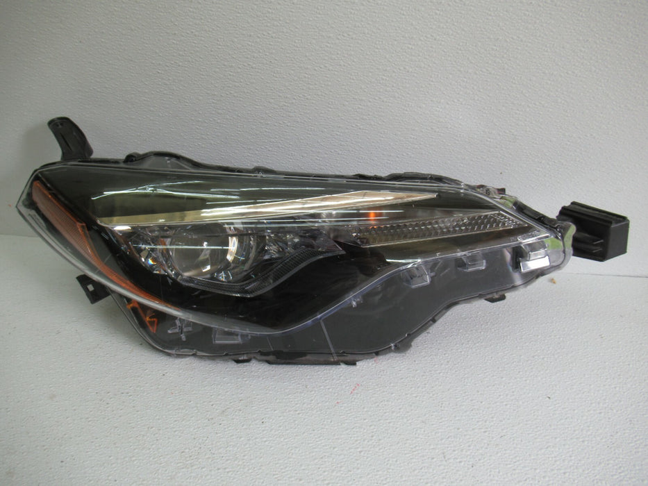 2017-2019 TOYOTA COROLLA FRONT RIGHT PASSENGER SIDE HEADLIGHT LIGHT LAMP OEM