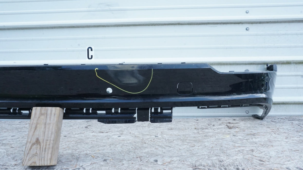 2019-2020 AUDI Q8 S-LINE REAR BUMPER COVER LOWER VALANCE PANEL 4M8807527B OEM