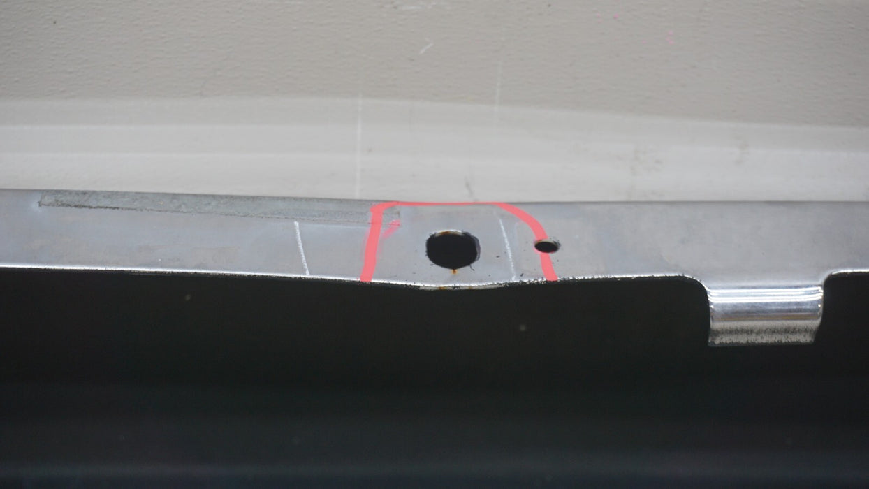 2014-2015 GMC SIERRA 1500 PICKUP FRONT METAL BUMPER COVER PANEL OEM 134Z15