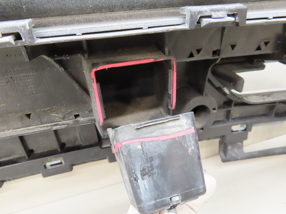 2017-2020 AUDI SQ5 Q5 BASIS LINES REAR UPPER BUMPER COVER OEM 80A807511