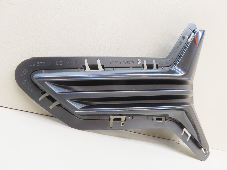 2018-2022 BMW 3 SERIES FRONT LEFT DRIVER SIDE BUMPER GRILL GRILLE COVER OEM