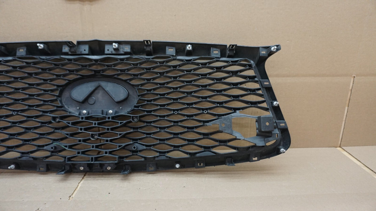2018-2020 INFINITI QX80 FRONT BUMPER GRILLE OEM W/O CAMERA 18 19 20