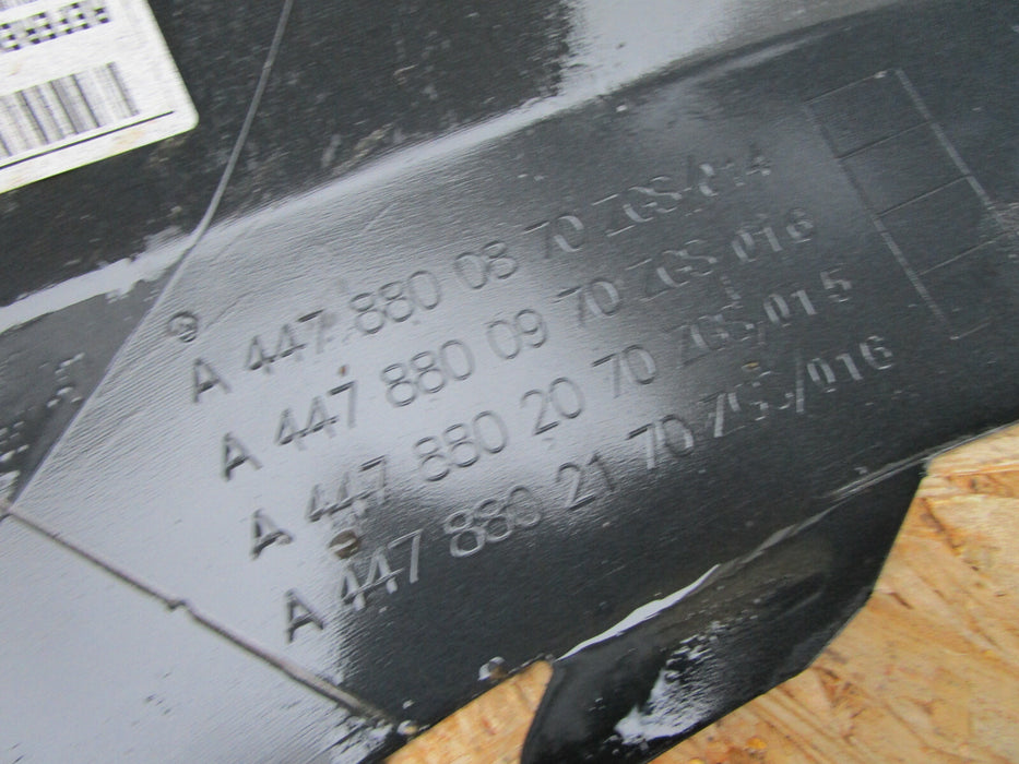 2014 2015 2016 MERCEDES BENZ VITO FRONT BUMPER COVER OEM A4478800870