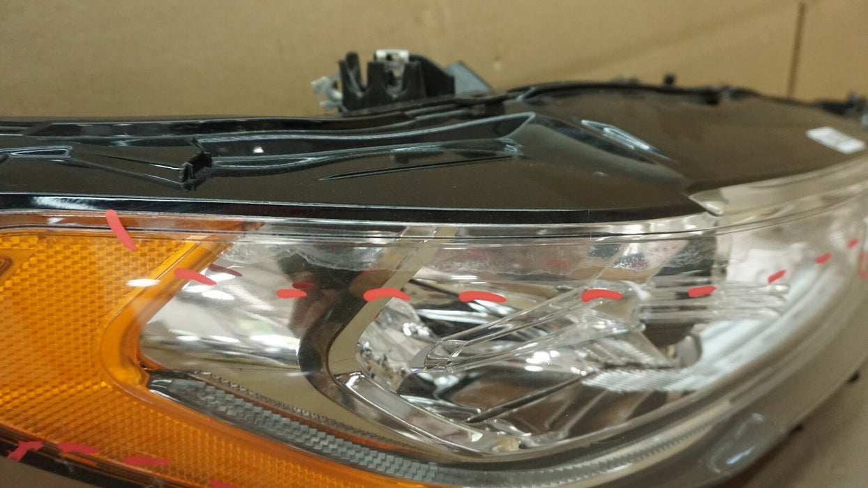 2017-2020 FORD FUSION FRONT RIGHT PASSENGER SIDE HEADLIGHT HALOGEN OEM