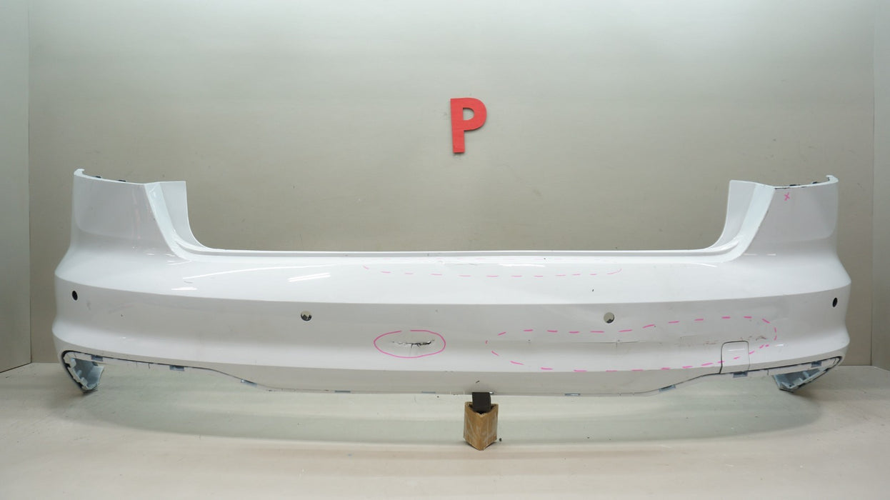 2020-2021 AUDI A4 REAR BUMPER COVER PANEL 8W5807511 OEM