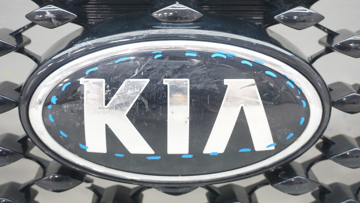 2016-2017 KIA SORENTO FRONT BUMPER UPPER GRILLE GRILL OEM 86350-C6010