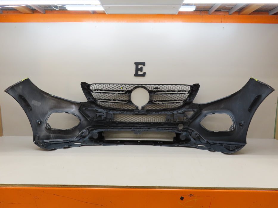 2016-2018 MERCEDES-BENZ GLE350 FRONT BUMPER COVER W/GRILLE OEM