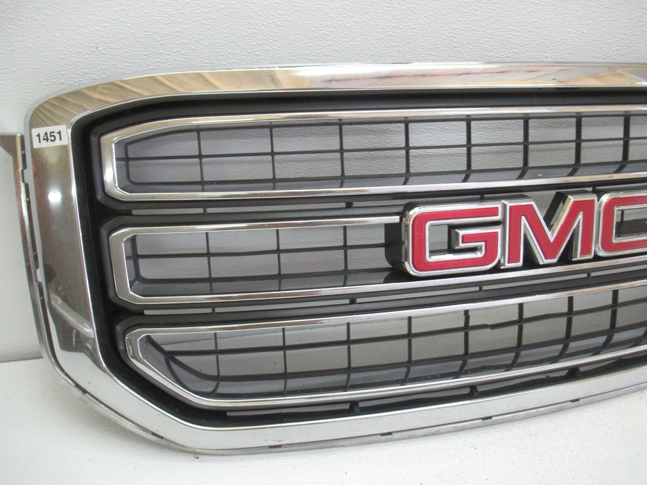 2015-2020 GMC YUKON FRONT GRILL GRILLE CHROME MOLDING PANEL 15 16 17 18 19 OEM