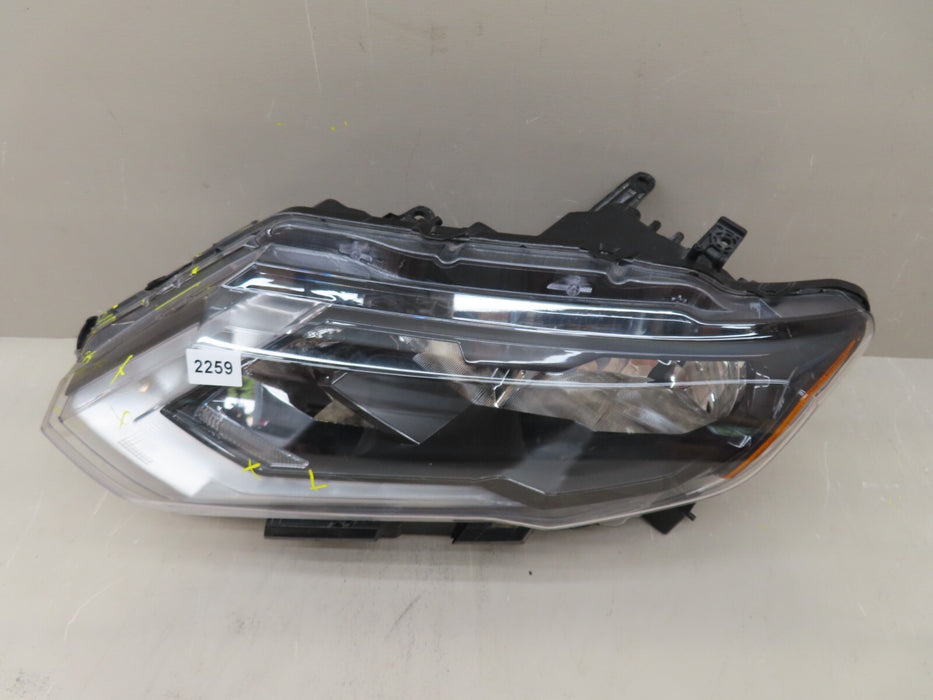 2017-2019 NISSAN ROGUE FRONT LEFT SIDE HEADLIGHT LAMP HALOGEN OEM 1011-500535