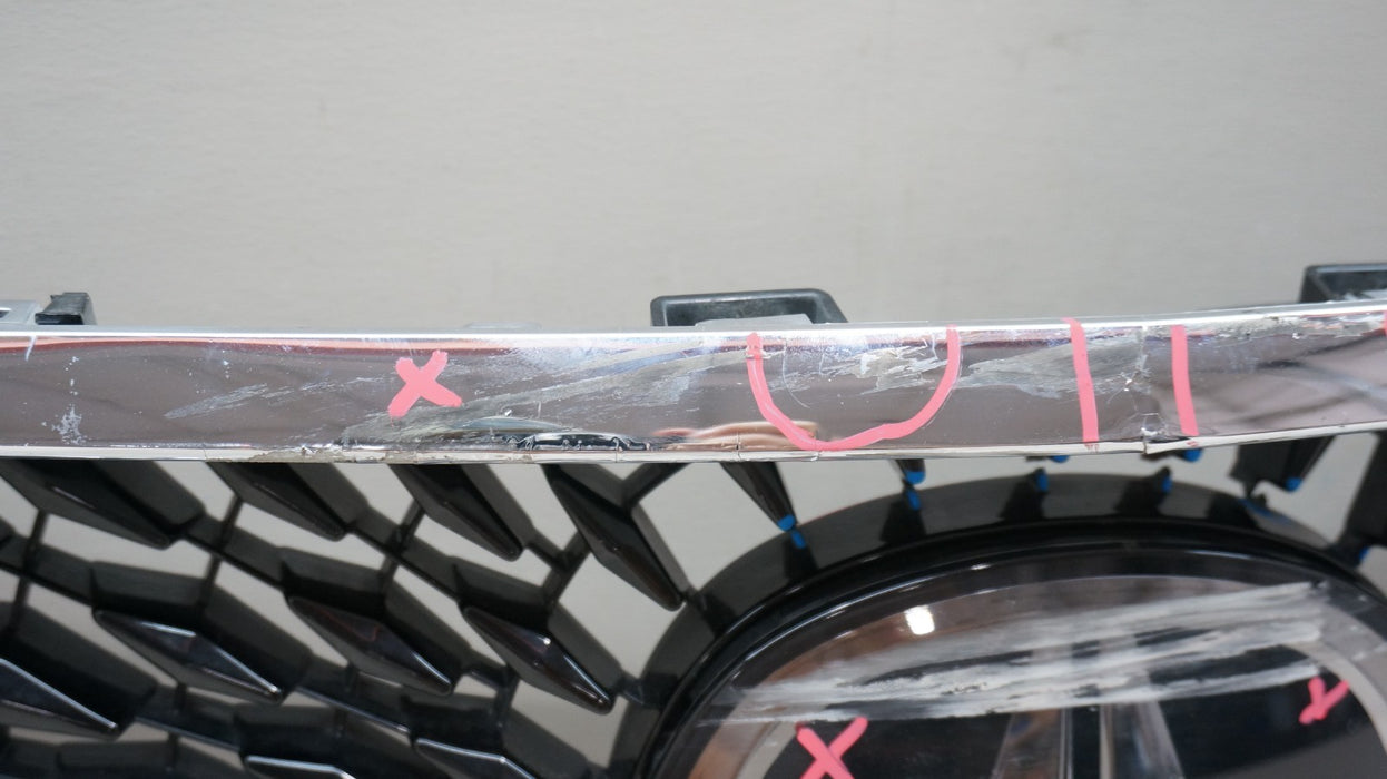 2022-2024 ACURA MDX FRONT UPPER RADIATOR GRILLE OEM 71120TYAA000