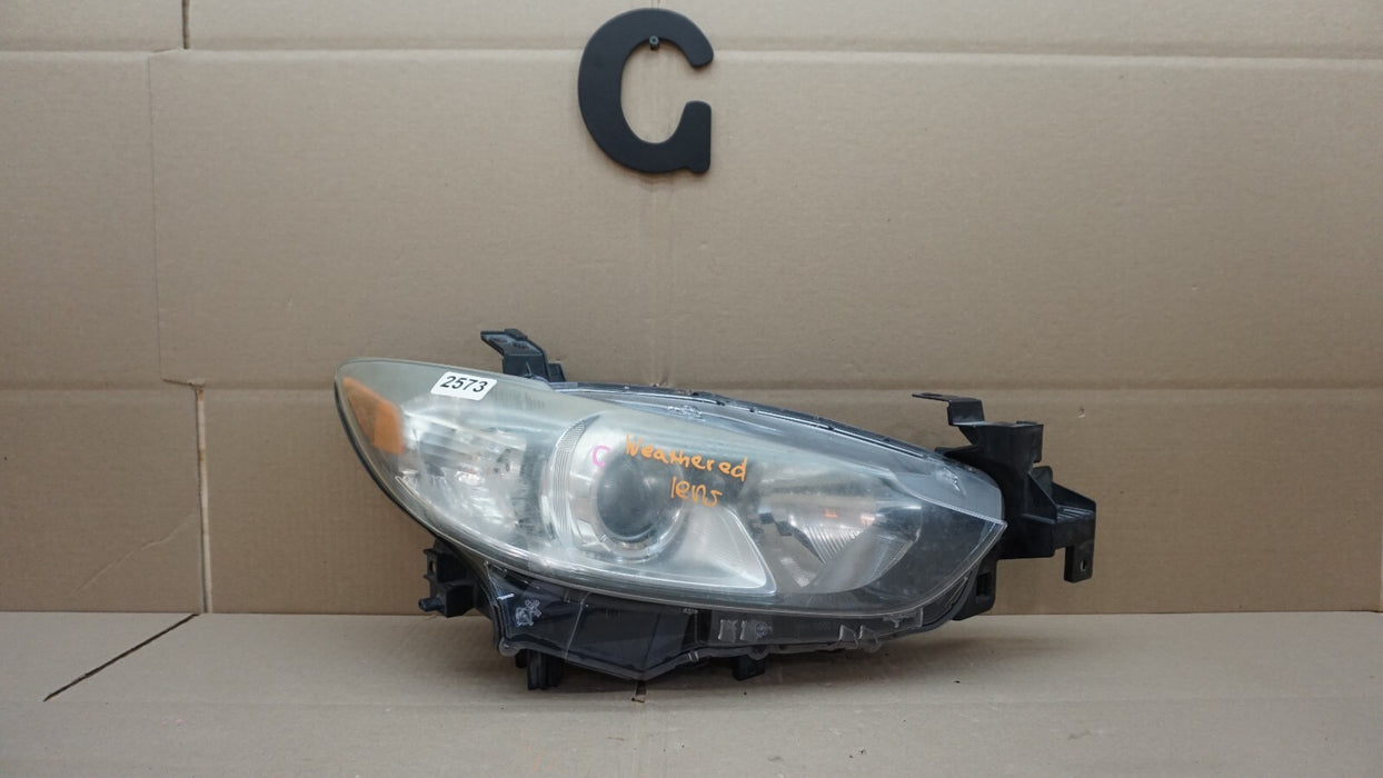 2014-2017 MZDA 6 FRONT RIGHT PASSENGERS SIDE HEADLIGHT OEM 14 15 16 17