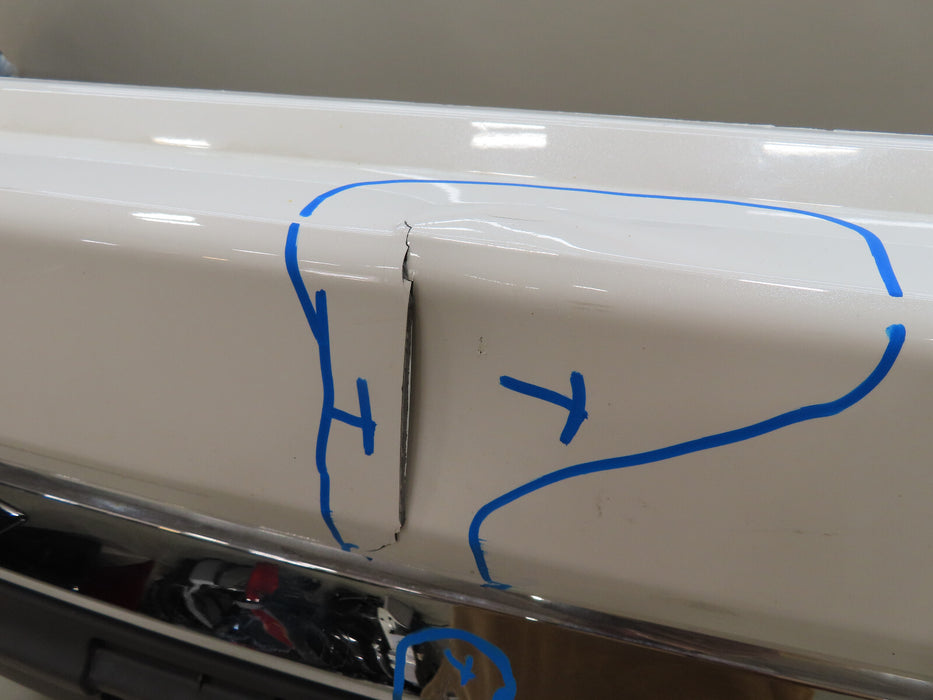 2020-2021 LINCOLN AVIATOR REAR BUMPER COVER OEM LC5B-17F001-AFW