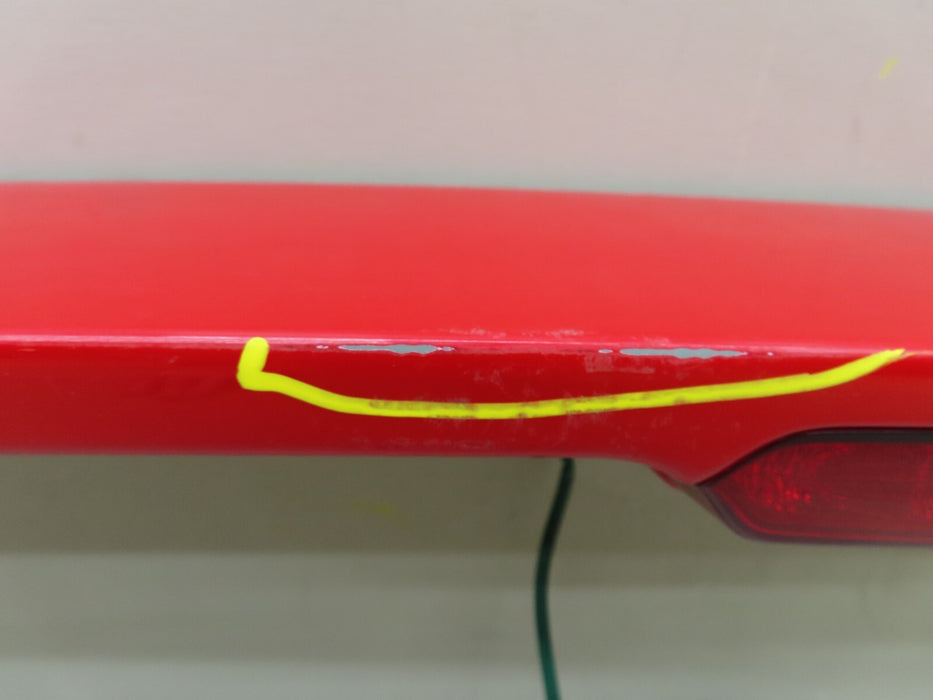 2013-2015 CHEVROLET SPARK REAR TAILGATE SPOILER W/ 3RD THIRD LIGHT OEM 95262126