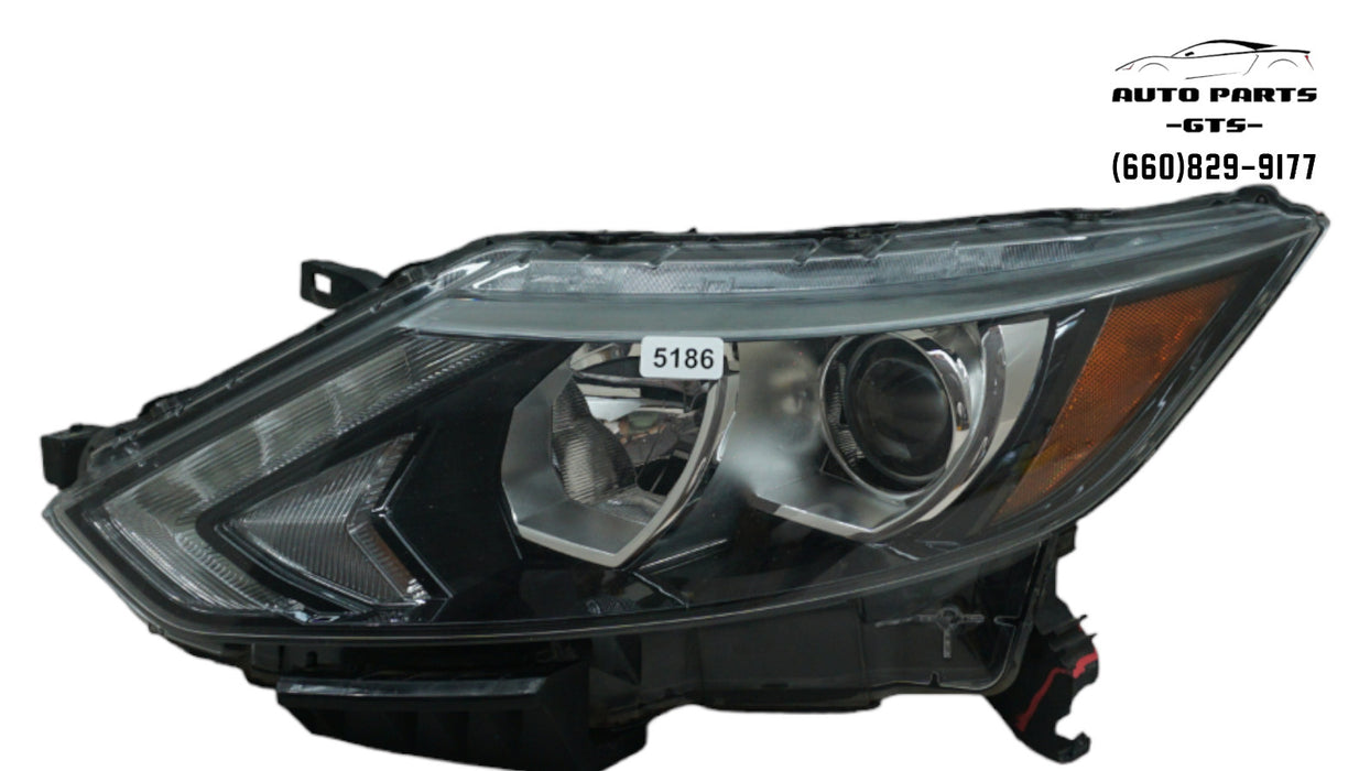 2017-2019 NISSAN ROGUE SPORT FRONT LEFT DRIVER SIDE HEADLIGHT HALOGEN OEM