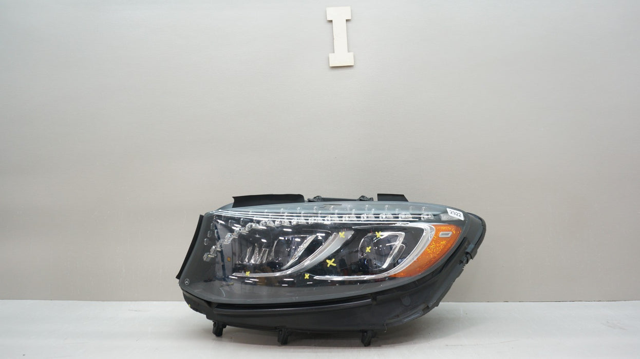 2015-2021 MERCEDES-BENZ S-CLASS W217 COUPE LEFT LED HEADLIGHT OEM A2178202361