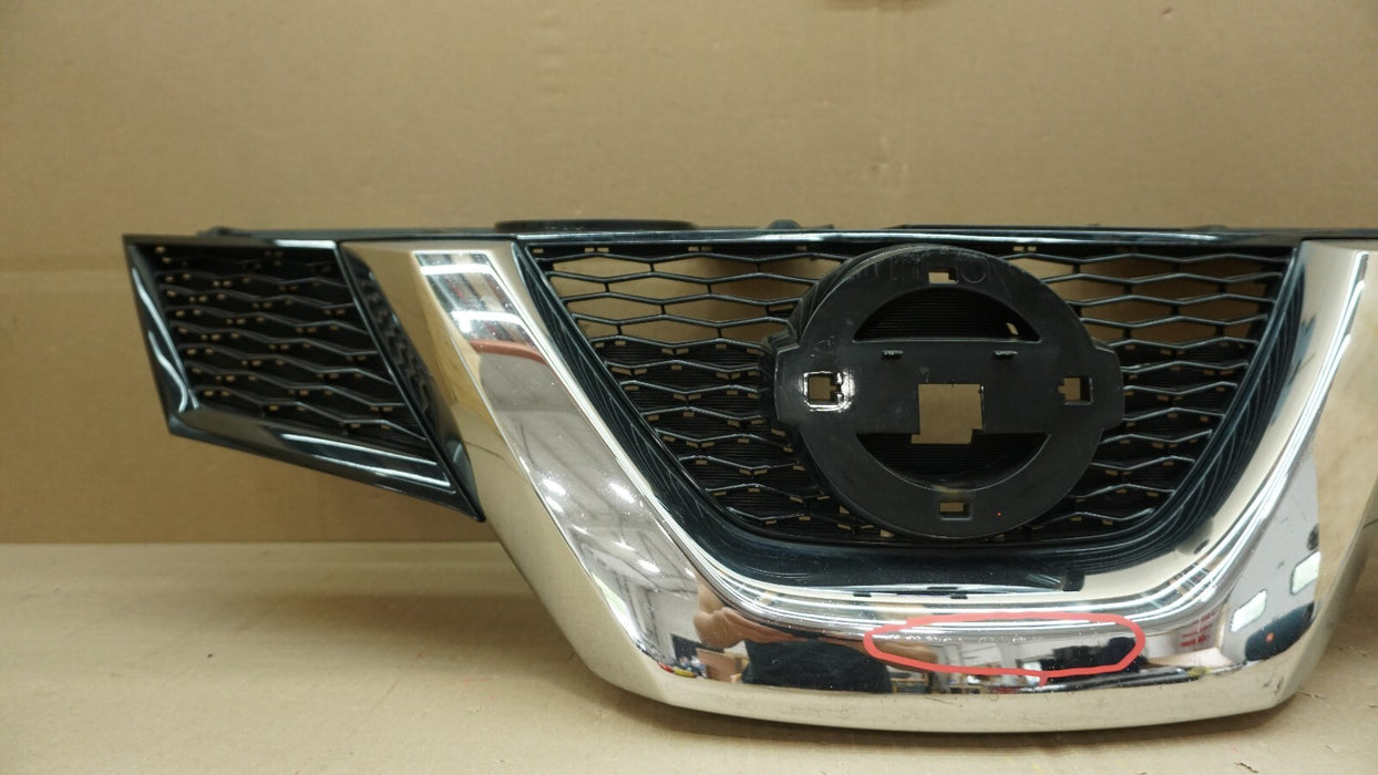 2014-2016 NISSAN ROGUE FRONT BUMPER UPPER GRILL GRILLE OEM 623106FK0A 14 15 16