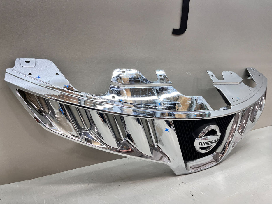 2009-2010 NISSAN MURANO UPPER FRONT GRILLE GRILL 62310-1AA0A OEM