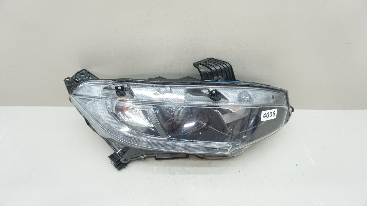 2016-2018 HONDA CIVIC FRONT RH RIGHT PASSENGER SIDE HALOGEN HEADLIGHT OEM