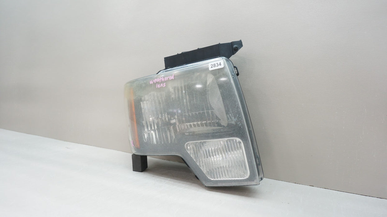 2009-2014 FORD F-150 FRONT RIGHT PASSENGER SIDE HALOGEN HEADLIGHT OEM