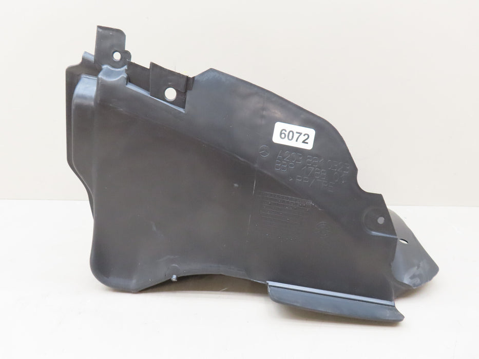 2001-2007 MERCEDES-BENZ C-CLASS FRONT LEFT DRIVER FENDER LINER OEM A2038810323