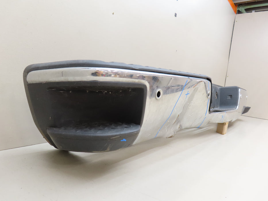 2014-2018 CHEVROLET SILVERADO/ GMC SIERRA 1500 REAR BUMPER METAL OEM