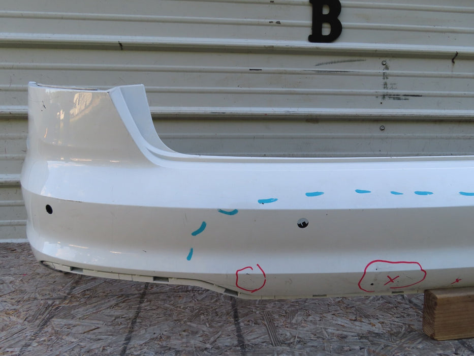2020-2021 AUDI A4 QUATTRO 4DR SEDAN REAR BUMPER COVER PANEL OEM 8W5807511M