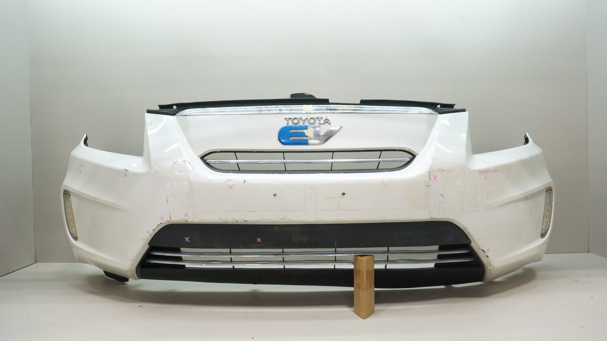 2012-2014 TOYOTA RAV4 EV FRONT BUMPER COVER PANEL OEM 52119-0R120