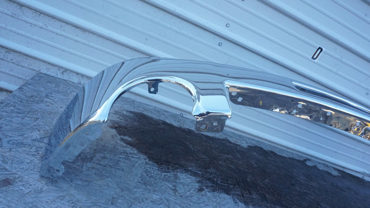 2007-2010 GMC SIERRA 3500 FRONT BUMPER FACE BAR CHROME CAPA AFTERMARKET