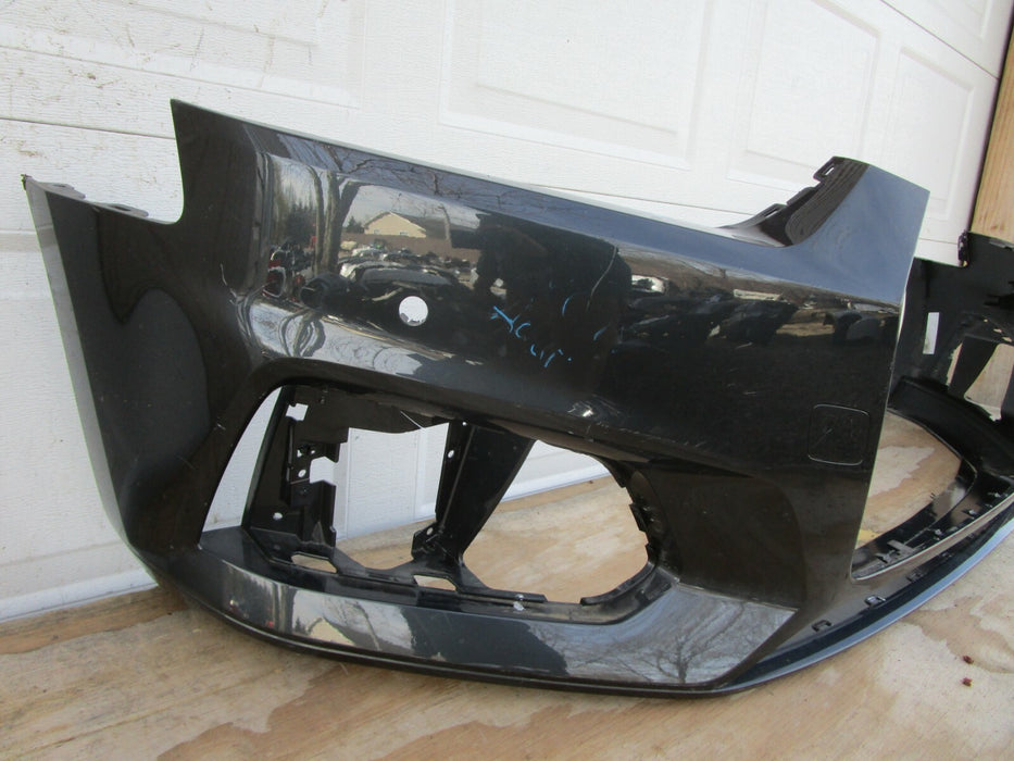 17 18 AUDI A5 BASE FRONT BUMPER COVER OEM