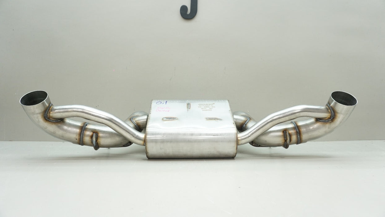 2020-2023 MCLAREN GT REAR ENGINE EXHAUST MUFFLE ASSEMBLY 22HA122GP OEM