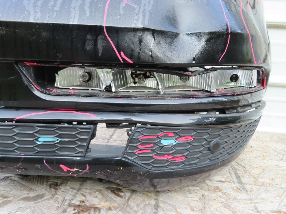 2016-2018 AUDI Q3 S-LINE REAR BUMPER COVER W/ PDC SENSOR HARNESS OEM 8U0807385C