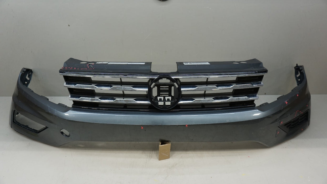 2018-2019 VOLKSWAGEN TIGUAN FRONT BUMPER COVER W/ GRILLE GRILL OEM 5NN807221
