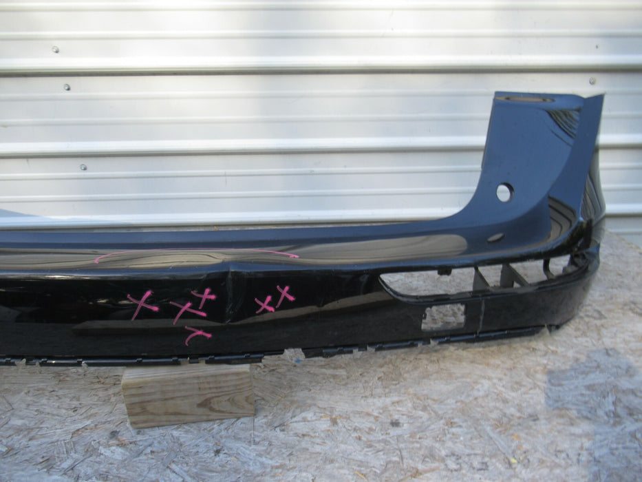 2009-2012 AUDI Q5 REAR BUMPER COVER PANEL PLASTIC BLACK 8R0807385C 10 11 12 OEM