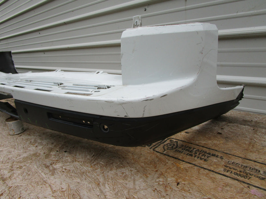 2005 2006 2007 2008 Land Rover LR3 HSE/SE w/Sensor Holes Rear Bumper Cover OEM