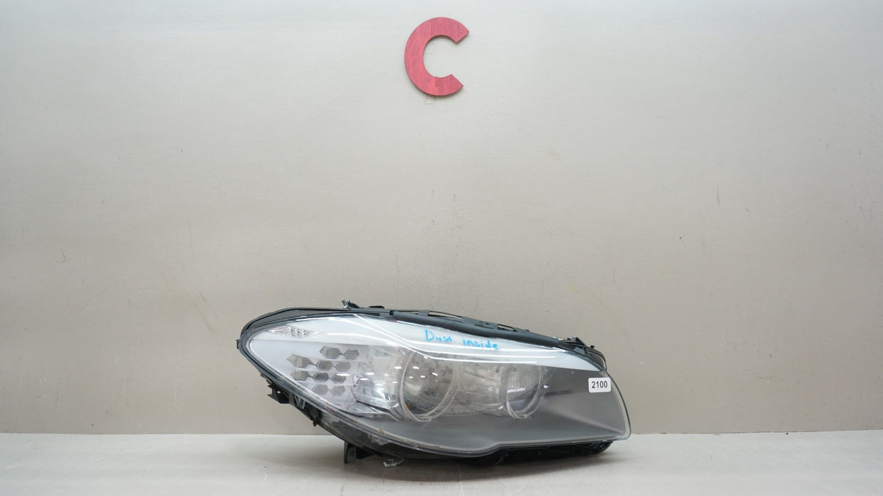 2011-2013 BMW 5-SERIES FRONT RIGHT PASSENGER SIDE XENON HID HEADLIGHT OEM