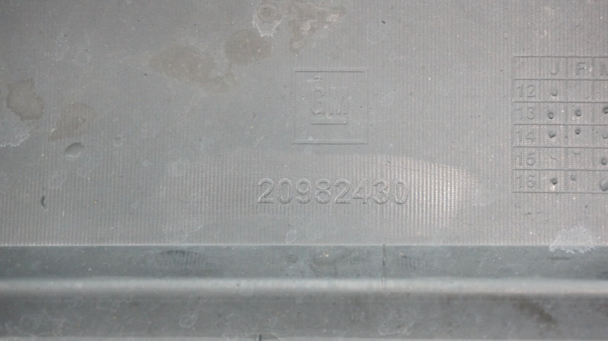 2013-2017 GMC ACADIA REAR LOWER BUMPER VALANCE PANEL OEM